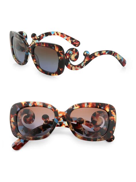 prada baroque sunglasses square|prada baroque sunglasses knockoff.